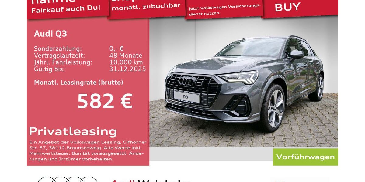 Audi Q3 17.900 km 44.499 &euro; Weinheim 69469