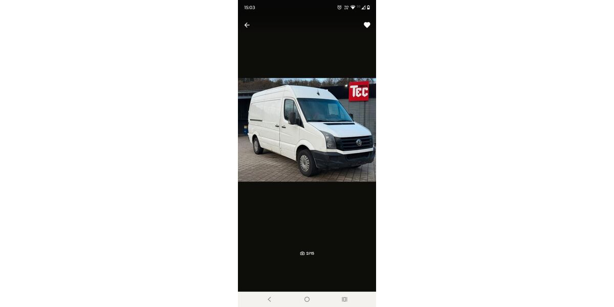 VW Crafter 511.000 km 4.400 &euro; Dudenhofen 67373