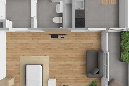 Wohnung zum Mieten in Lampertheim 640 € 32 m²