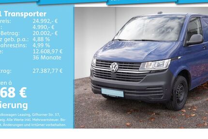 VW T6 Transporter 93.375 km 24.992 € Mannheim 68309
