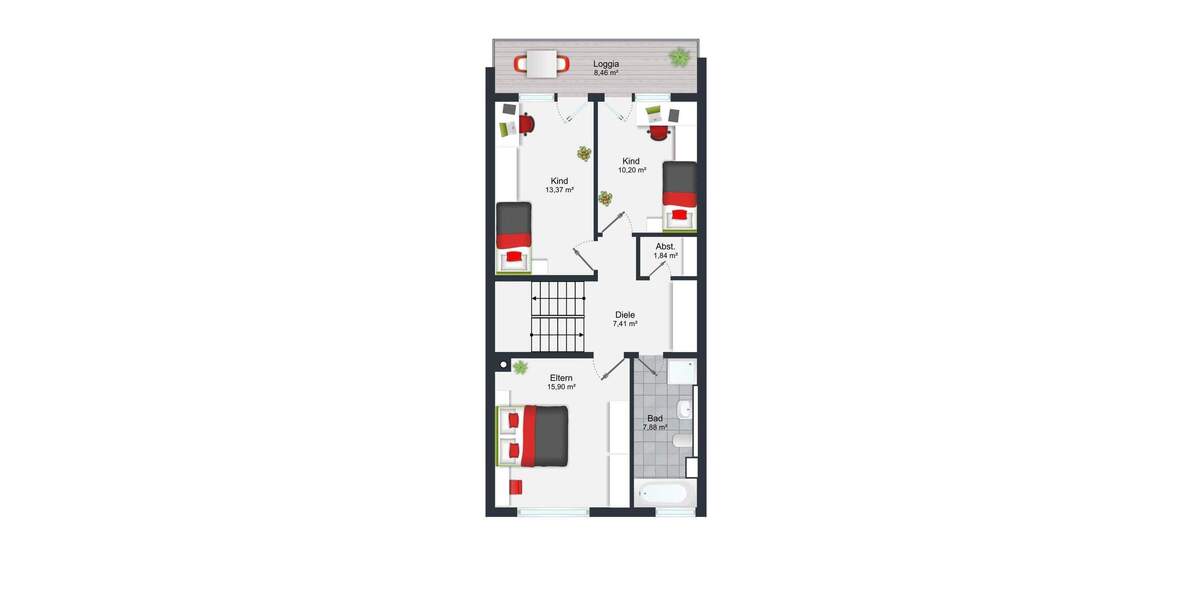 Reihenmittelhaus Ketsch - 5 Zimmer, 153 m&sup2;, 449.000&euro; | Angebot:25676579