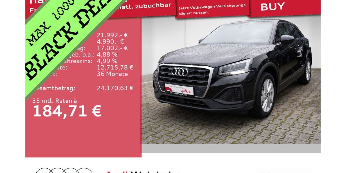 Audi Q2 51.198 km 21.699 &euro; Weinheim 69469