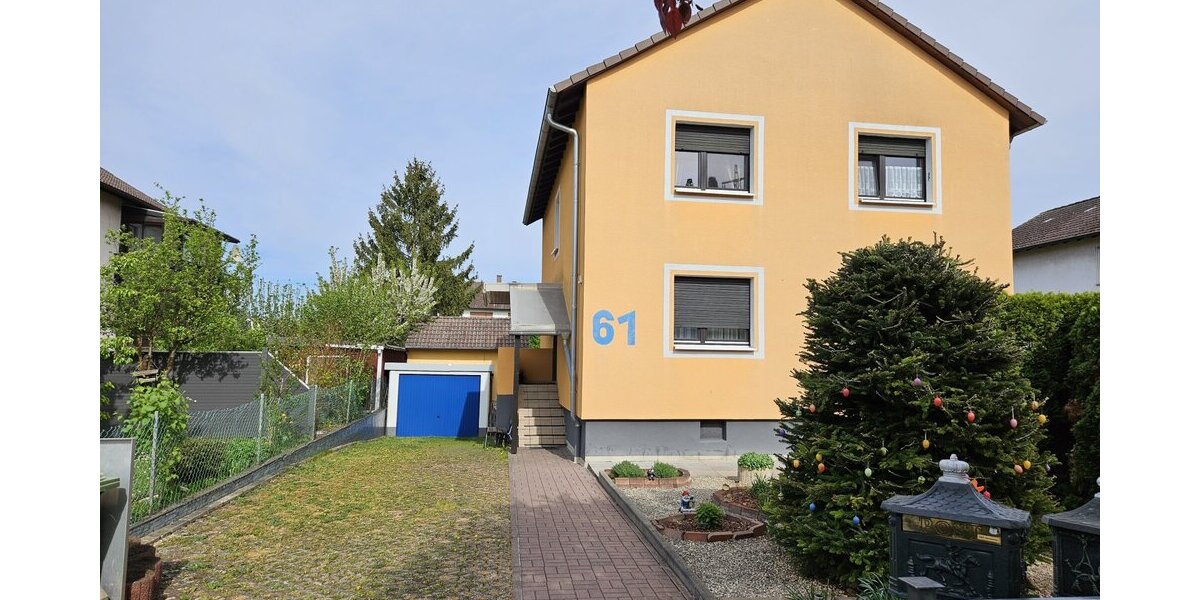 Bensheim, 2 Fam.Hs. -Erbpachtgrdst.- zimmer