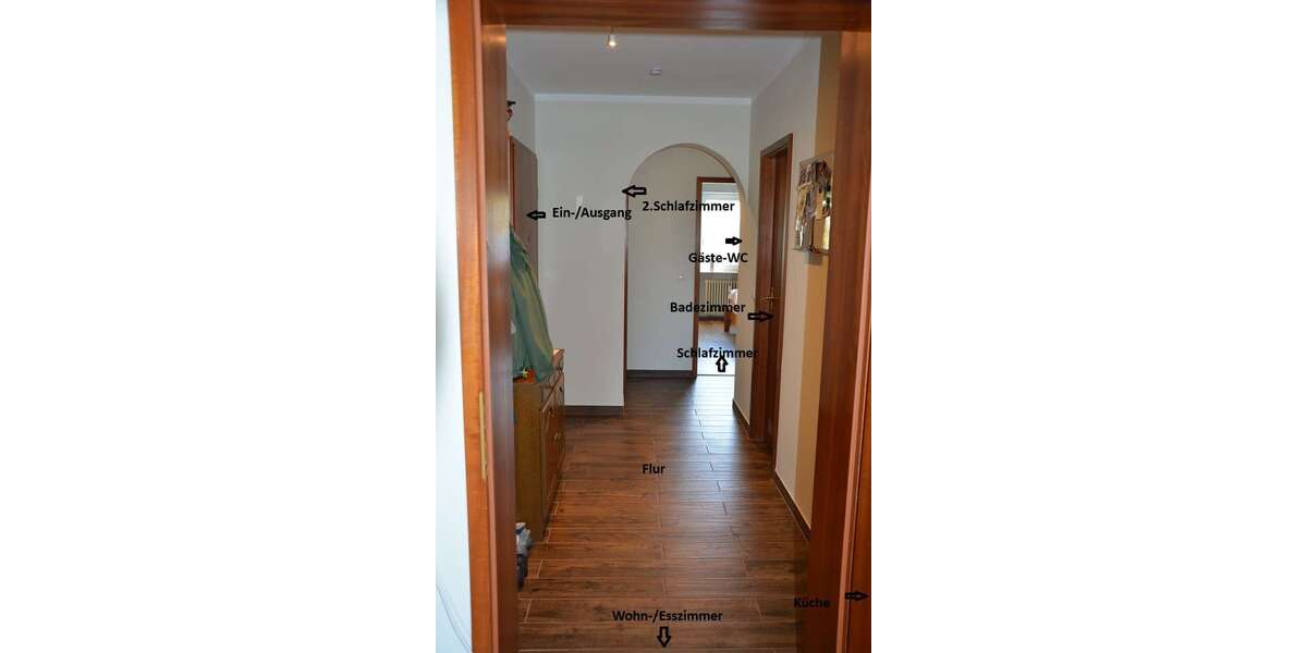 Etagenwohnung Mannheim Gartenstadt - 3 Zimmer, 80 m&sup2;, 310.000&euro; | Angebot:26751577