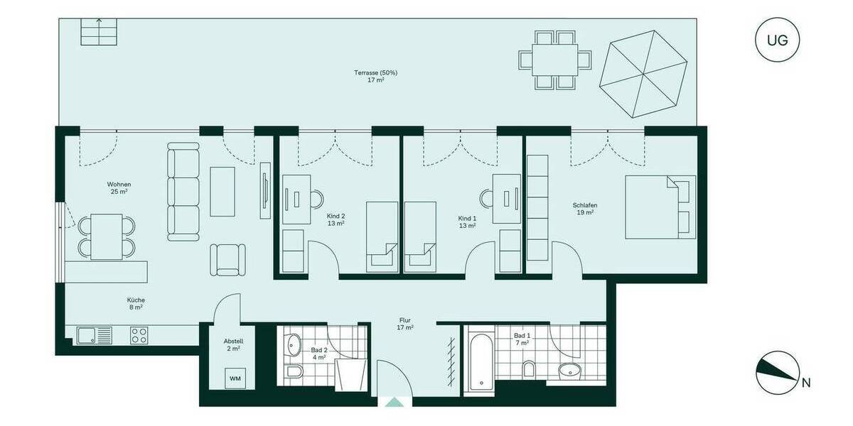 Etagenwohnung Bensheim - 4 Zimmer, 135 m&sup2;, 699.900&euro; | Angebot:25969985