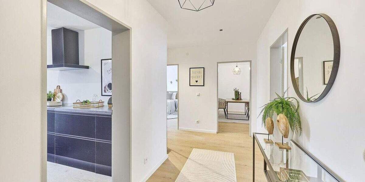 Etagenwohnung Mannheim Rheinau - 3 Zimmer, 93 m&sup2;, 299.000&euro; | Angebot:25722764