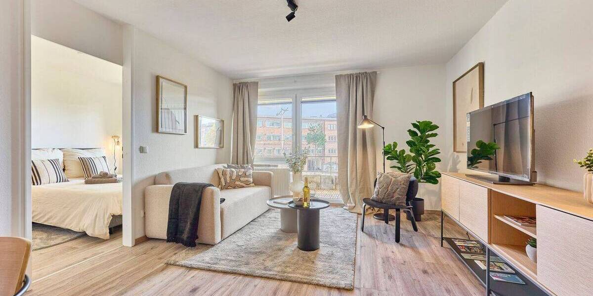 Stilvoll möbliert - ideal für Geschäftsreisende & Langzeitaufenthalte Stylish & Ideal for Business - Etagenwohnung Heidelberg Weststadt | Angebot:26294617