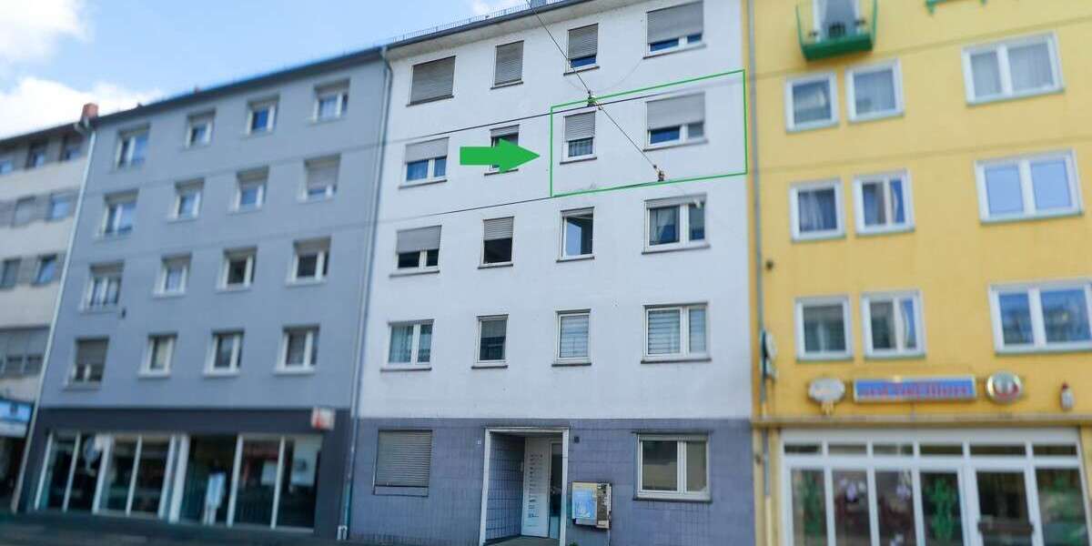 Etagenwohnung Ludwigshafen am Rhein Parkinsel - 2 Zimmer, 41 m&sup2;, 135.000&euro; | Angebot:25626648