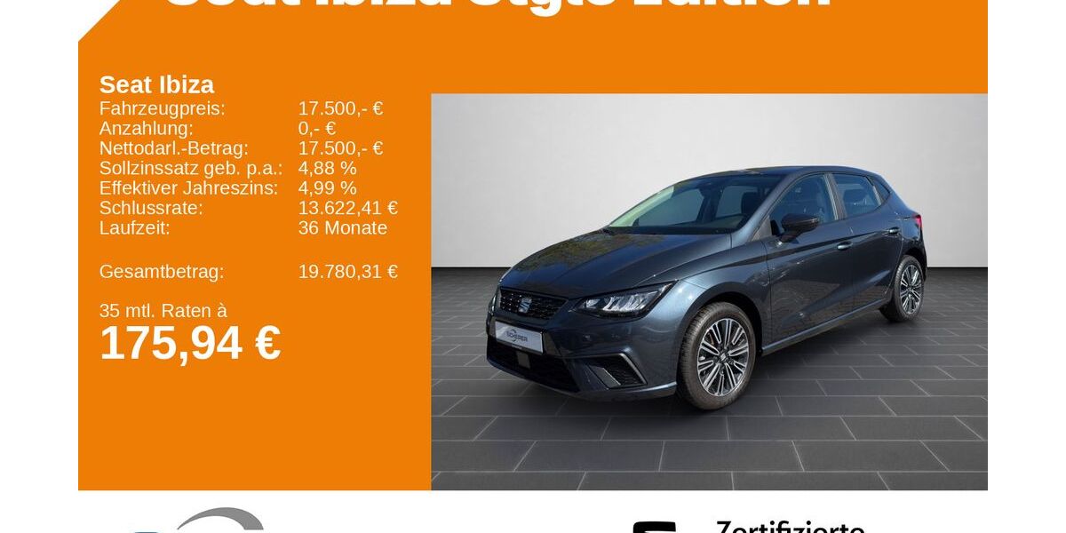 Seat Ibiza 13.777 km 17.300 &euro; Ludwigshafen 67063