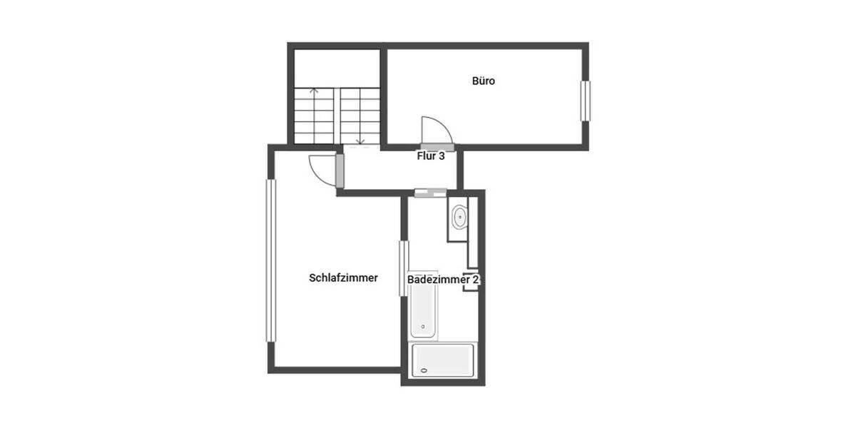 Modernisierte 3 Zi. Wohnung Maisonette, 2 Bäder, 2 Schlafzimmer, EBK, sonniger Balkon, TG Stell. 3 zimmer