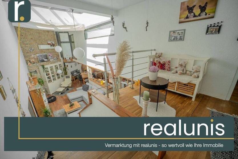 Ruhig gelegenes Stadthaus mit Flair & Dachterrasse - nur bei realunis