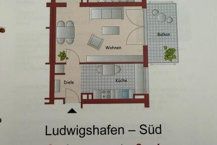 Wohnung Ludwigshafen am Rhein Parkinsel - 2 Zimmer, 61 m&sup2;, 160.000&euro; | Angebot:26326847