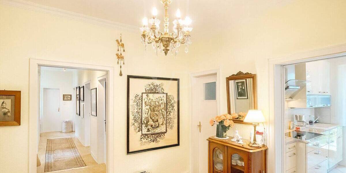 Luxeriöse Beletage mit Balkon in unmittelbarer Nähe zum Luisenpark 5 zimmer