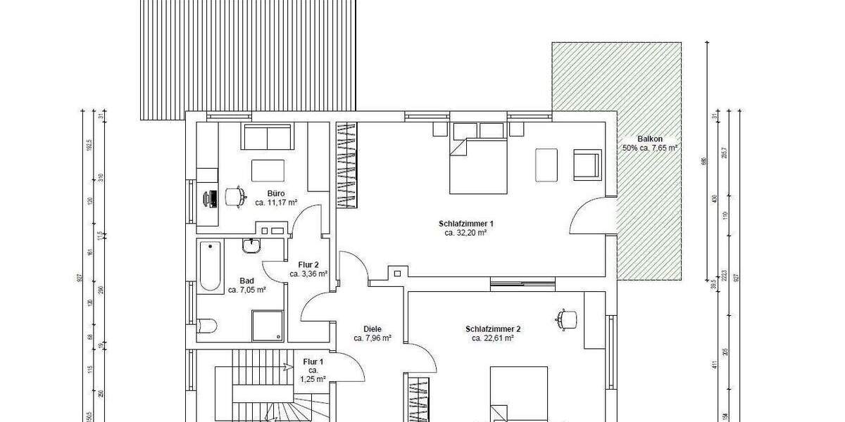 Wohnen wie in der Toskana - Charmante Doppelhaushälfte in der Mannheimer Oststadt 1 zimmer