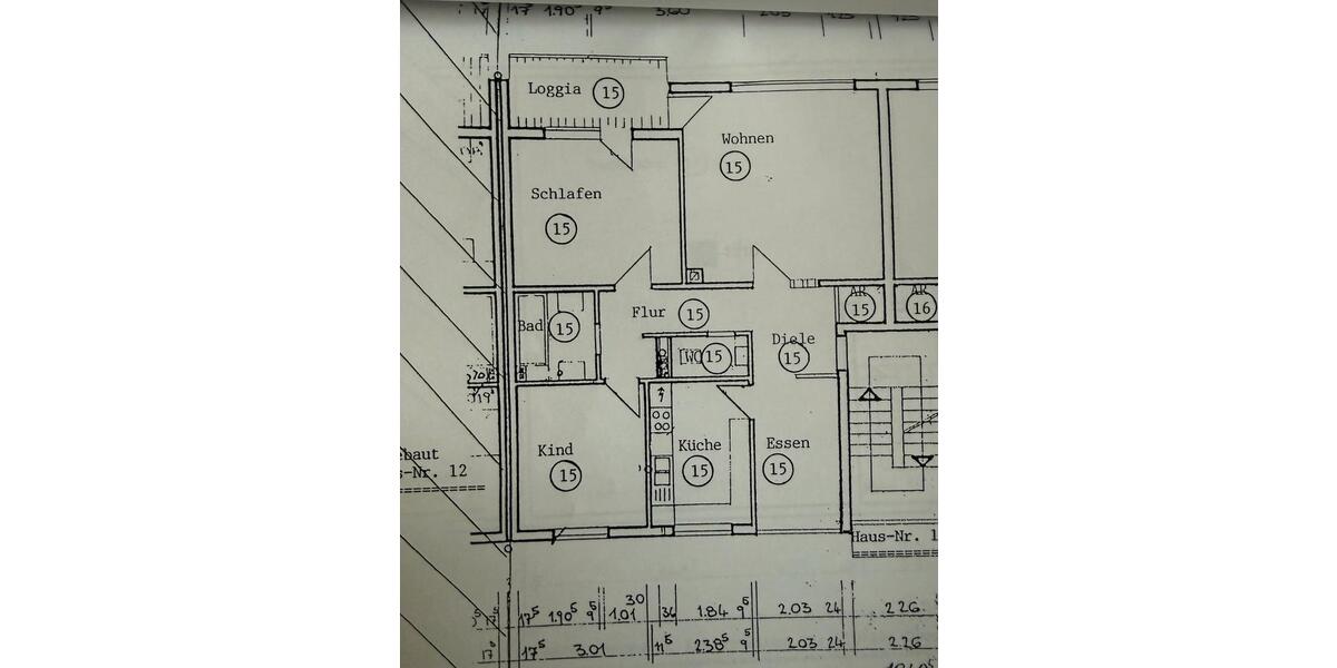 Etagenwohnung Mannheim Gartenstadt - 3 Zimmer, 79 m&sup2;, 229.000&euro; | Angebot:26105356