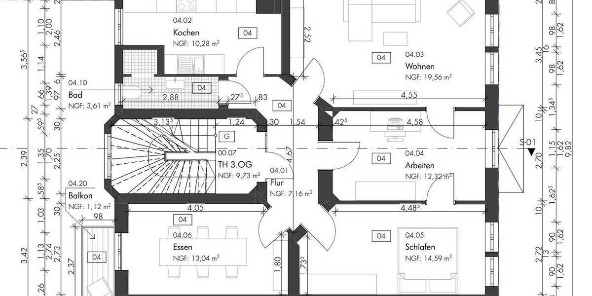 Etagenwohnung Heidelberg Weststadt - 4 Zimmer, 82 m&sup2;, 495.000&euro; | Angebot:26316360