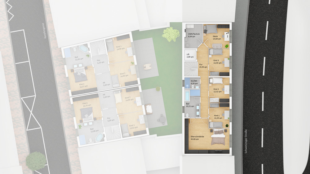 Mehrfamilienhaus, Wohnhaus Brühl - 7 Zimmer, 250 m&sup2;, 1.350.000&euro; | Angebot:25796528