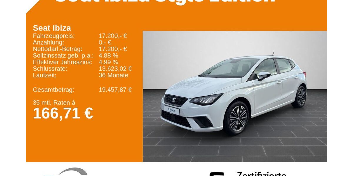 Seat Ibiza 11.103 km 18.600 &euro; Ludwigshafen 67063