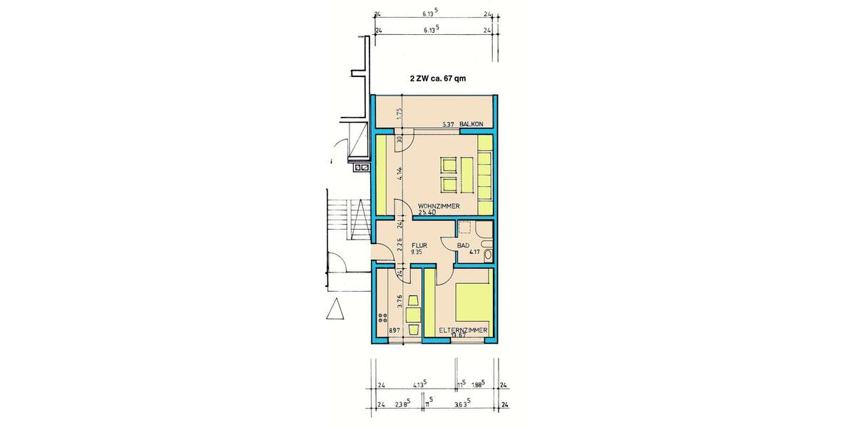 Erdgeschoßwohnung Wilhelmsfeld - 2 Zimmer, 67 m&sup2;, 153.000&euro; | Angebot:26479696
