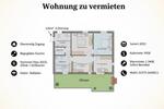 RUHE-OASE: 126m² Komfort-Wohnung | EBENERDIG | SANIERT 2022 | DES 5 zimmer