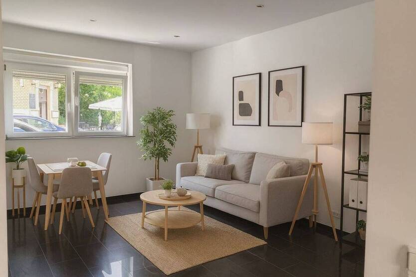 Charmante 3-Zimmer-Erdgeschoßwohnung - saniert, vermietet und bestens angebunden in Mannheim