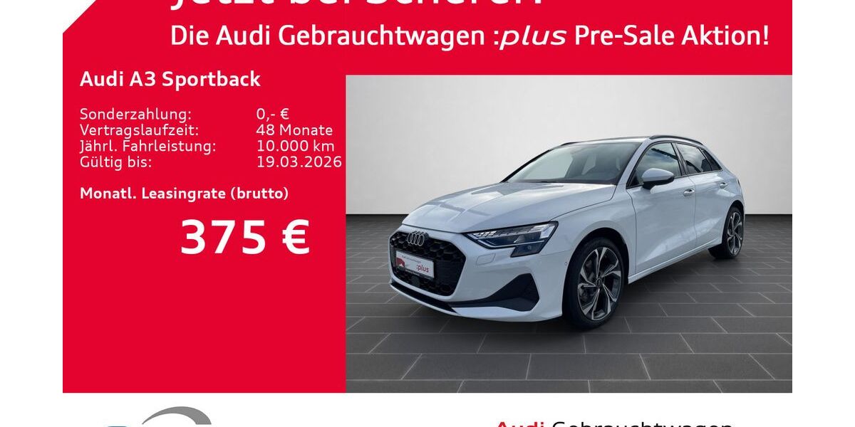 Audi A3 4.490 km 35.149 &euro; Mannheim 68309