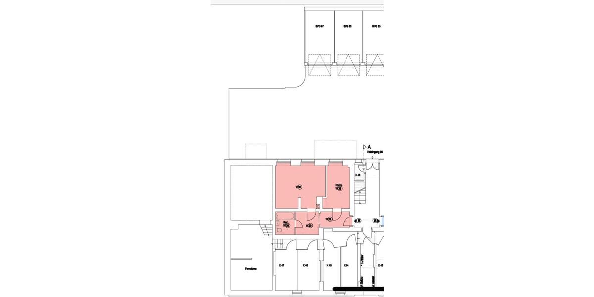 Etagenwohnung Mannheim Fahrlach - 1 Zimmer, 43 m&sup2;, 210.000&euro; | Angebot:25404674