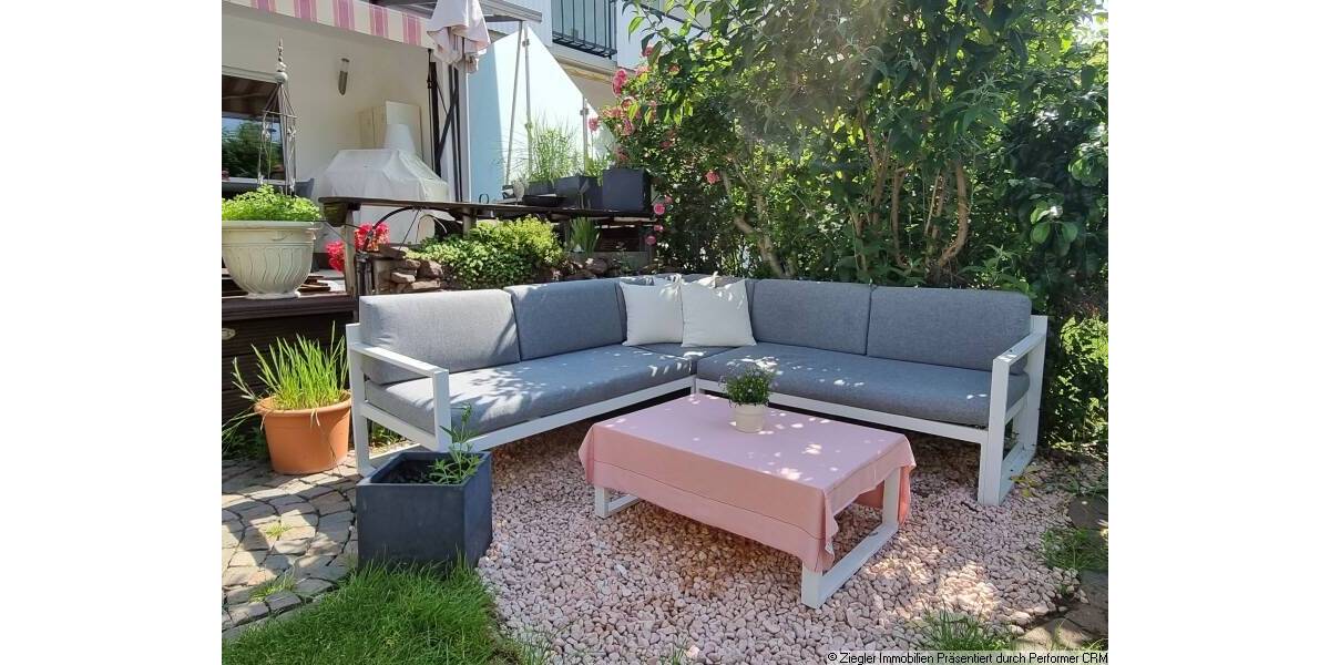 Sonniges, gepflegtes, Reihenhaus mit idyllischem Garten, LU-Gartenstadt - 10003853 3 zimmer