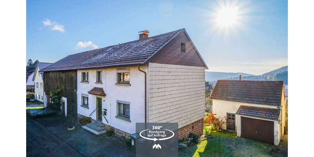 Einfamilienhaus Wald-Michelbach / Siedelsbrunn Siedelsbrunn - 6 Zimmer, 128 m&sup2;, 295.000&euro; | Angebot:25866571