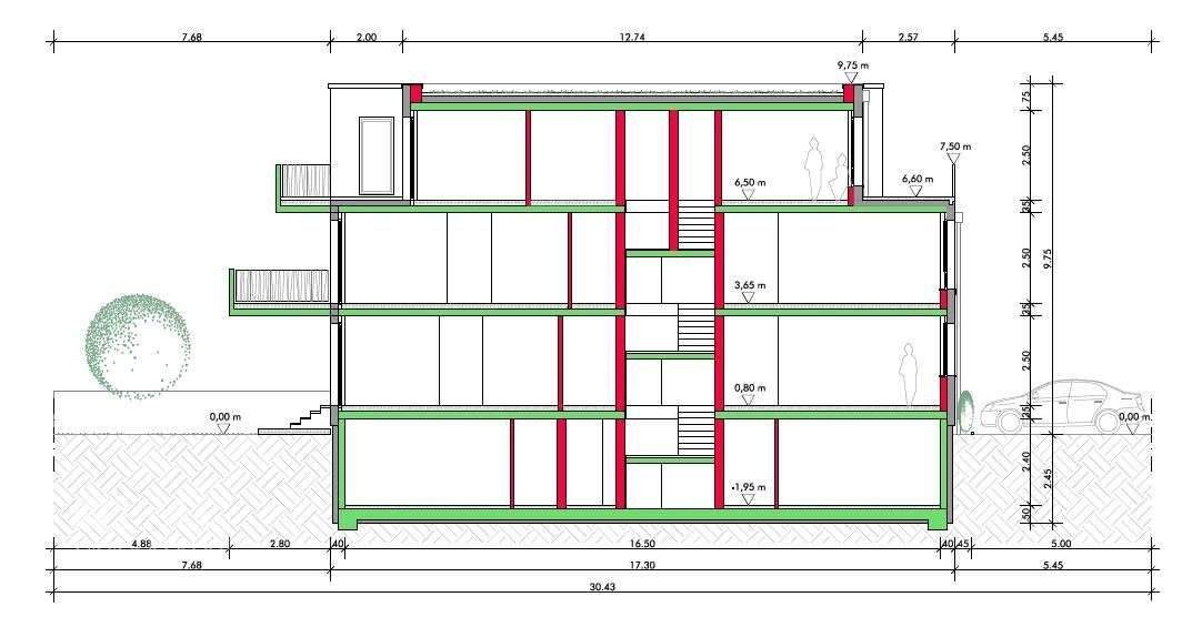 Etagenwohnung Wiesloch Baiertal - 2 Zimmer, 57 m&sup2;, 280.000&euro; | Angebot:24916373