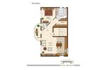 Etagenwohnung Schwetzingen - 2 Zimmer, 60 m&sup2;, 1.000&euro; | Angebot:26388664