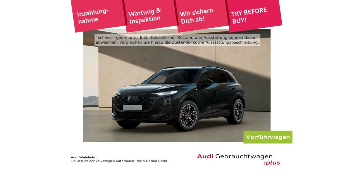 Audi Q3 9.900 km 63.990 &euro; Weinheim 69469