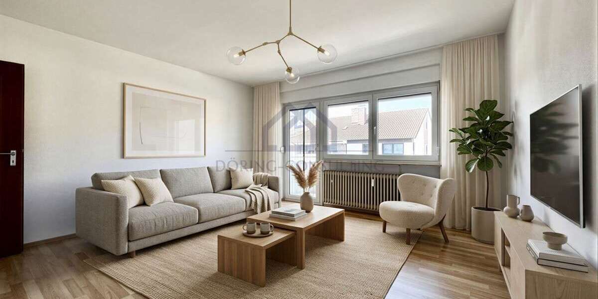 Etagenwohnung Ludwigshafen am Rhein / Friesenheim Friesenheim - 3 Zimmer, 69 m&sup2;, 199.000&euro; | Angebot:26090905