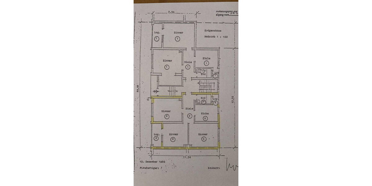 Etagenwohnung Mannheim OT Lindenhof Lindenhof - 3 Zimmer, 82 m&sup2;, 349.000&euro; | Angebot:26348111