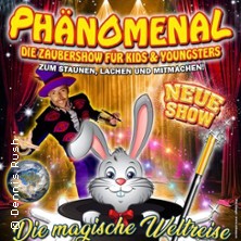 Kinderzaubertheater Phänomenal - Die magische Weltreise 25.01.2026 Bürgerhaus Böckingen