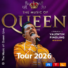 The Music Of Queen - Live - Tour 2026 15.03.2026 Theater im Pfalzbau