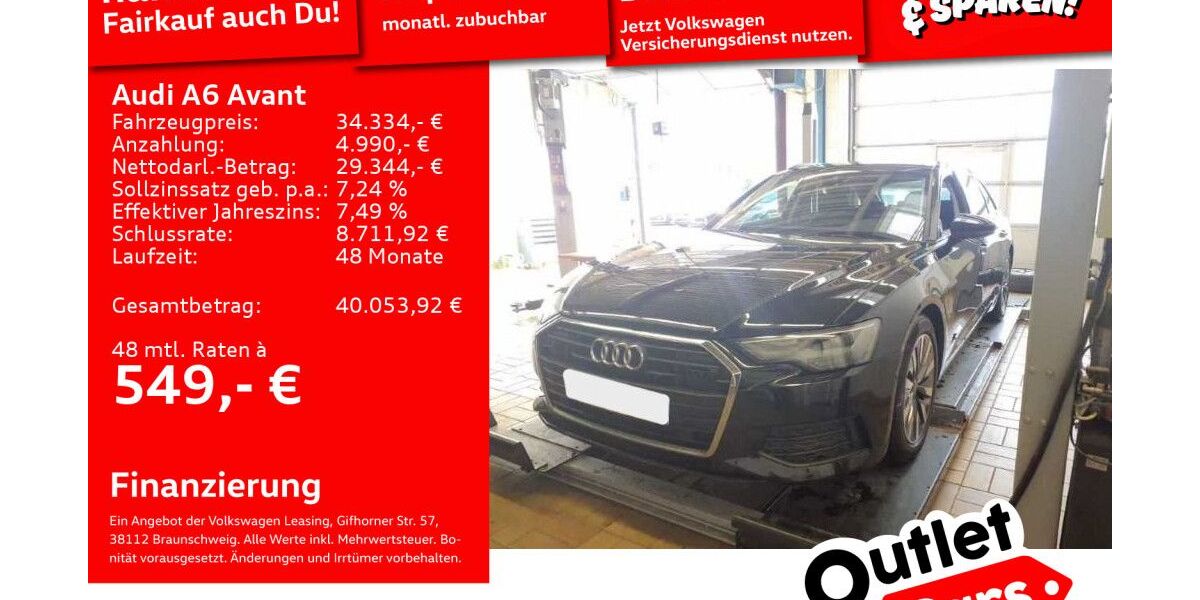 Audi A6 57.482 km 33.592 &euro; Weinheim 69469