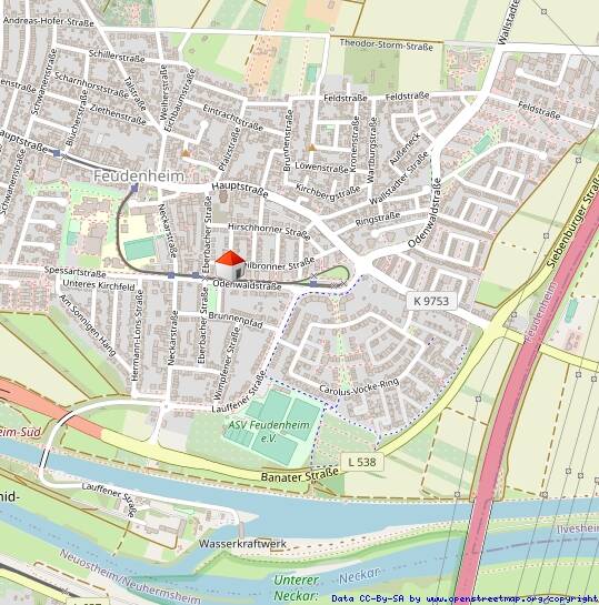 Etagenwohnung Mannheim / Feudenheim Feudenheim - 3 Zimmer, 58 m&sup2;, 199.000&euro; | Angebot:26028007