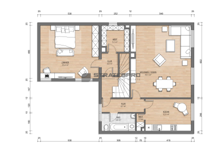 Einfamilienhaus Mannheim Feudenheim - 5 Zimmer, 130 m&sup2;, 595.000&euro; | Angebot:25999496