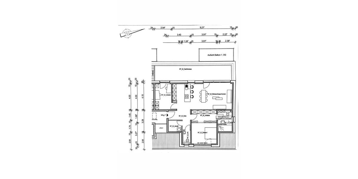 Dachgeschoßwohnung Brühl - 3.5 Zimmer, 110 m&sup2;, 498.000&euro; | Angebot:26408560