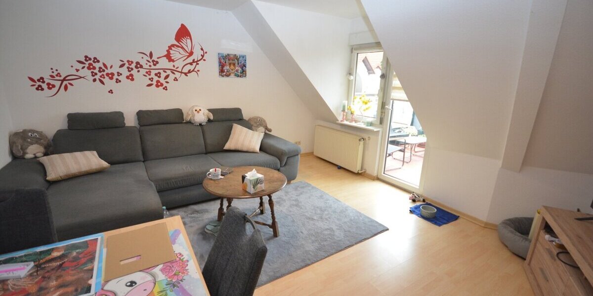 RESERVIERT PROVISIONSFREI Haßloch TG Stellplatz ,Keller usw. - Dachgeschoßwohnung Hassloch | Angebot:25044232