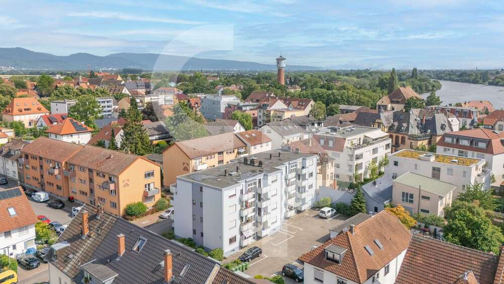 Etagenwohnung Ladenburg - 3 Zimmer, 79 m&sup2;, 265.000&euro; | Angebot:27090914