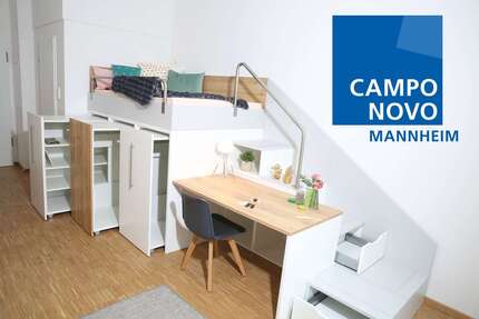 Wohnung Mannheim Käfertal - 1 Zimmer, 25 m&sup2;, 565&euro; | Angebot:26913174