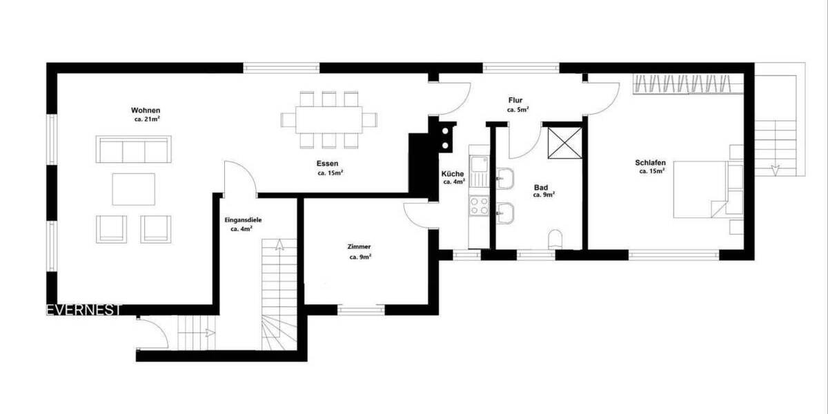 Zentrale Lage - Viele Möglichkeiten 5 zimmer