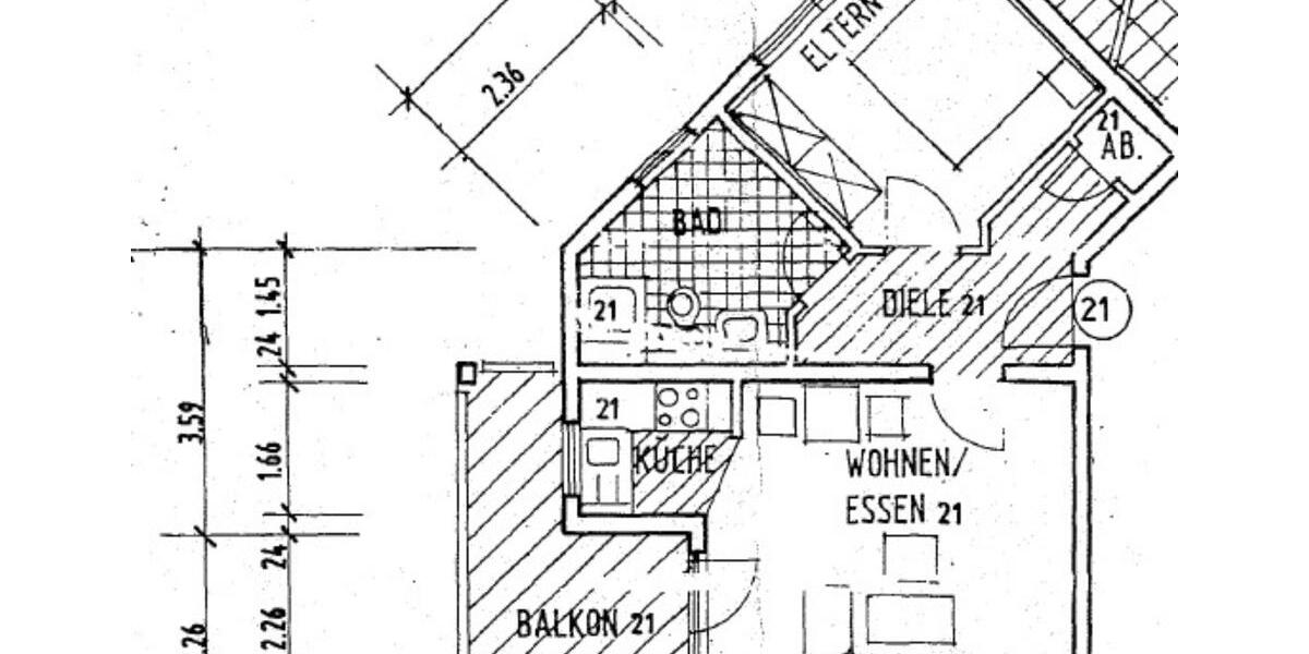 Etagenwohnung Eisenberg (Pfalz) - 2 Zimmer, 45 m&sup2;, 150.000&euro; | Angebot:24787340