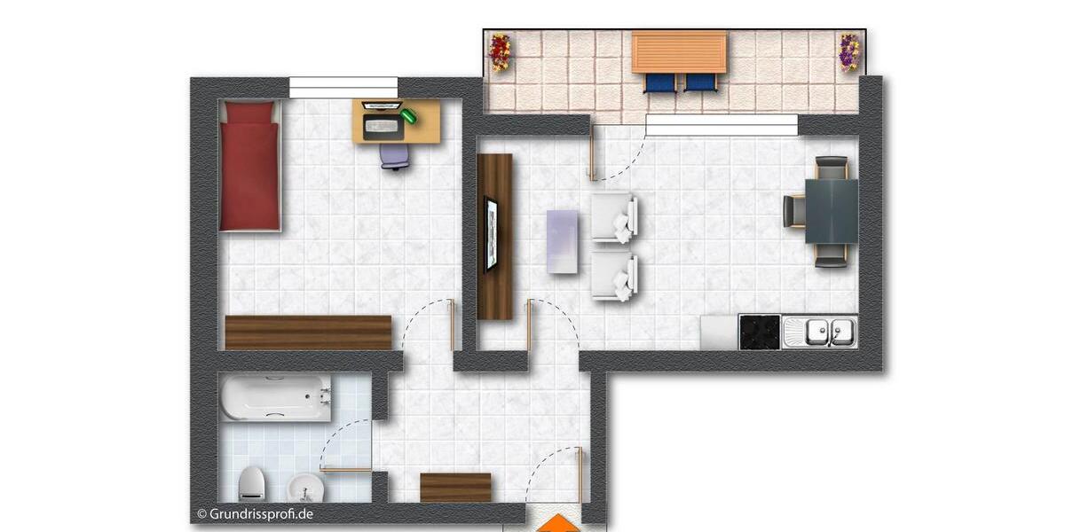 Dachgeschoßwohnung Laudenbach - 3 Zimmer, 135 m&sup2;, 359.000&euro; | Angebot:26094598