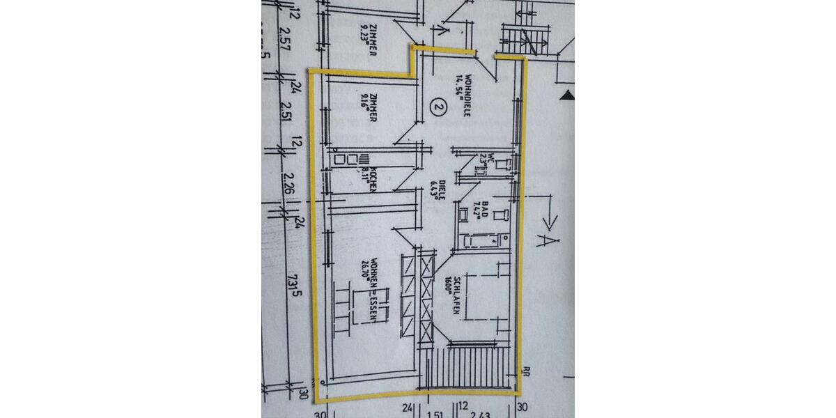 Erdgeschoßwohnung Hockenheim - 3 Zimmer, 94 m&sup2;, 299.000&euro; | Angebot:26577482