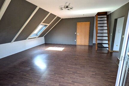 Maisonette im DG mit Balkon zur angenehmen Nordseite - Wohnung Waghäusel Kirrlach | Angebot:27023521