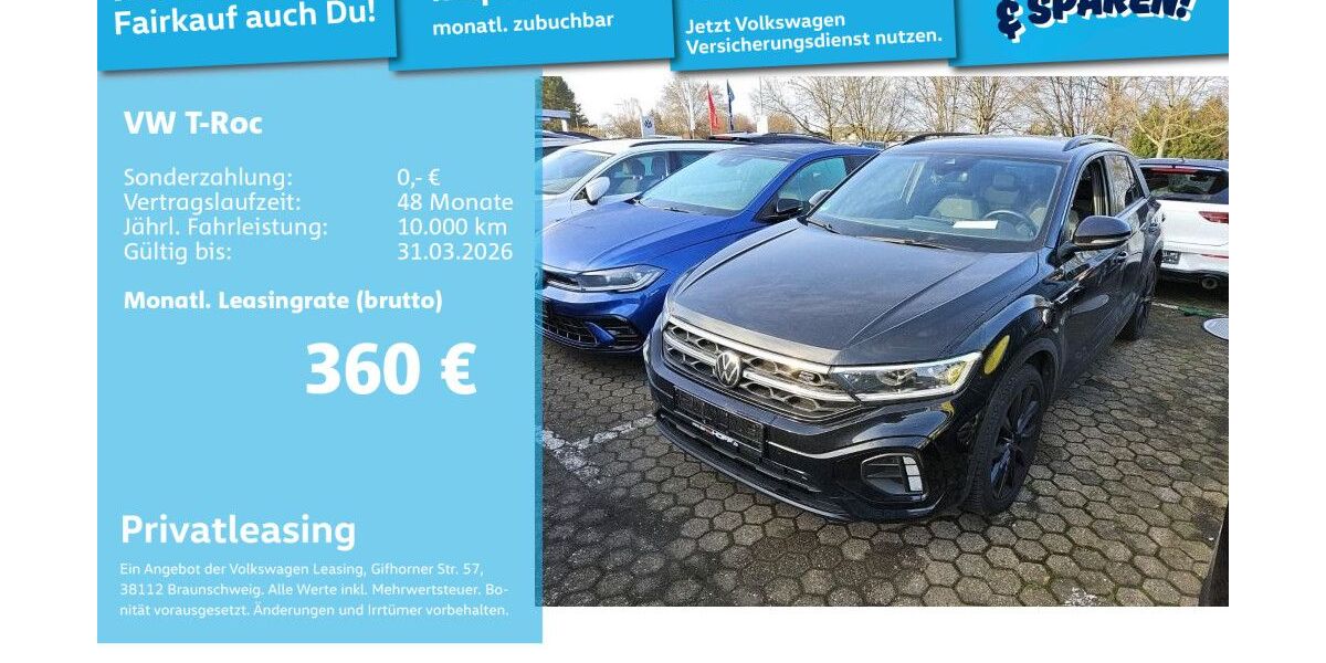 VW T-Roc 20.754 km 27.392 &euro; Mannheim 68309