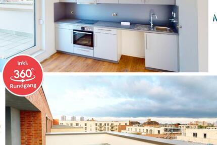 DREI DACHTERRASSEN INKLUSIVE: Modernes 4-Zi.-Penthouse mit stilvoller EBK und modernem Bad